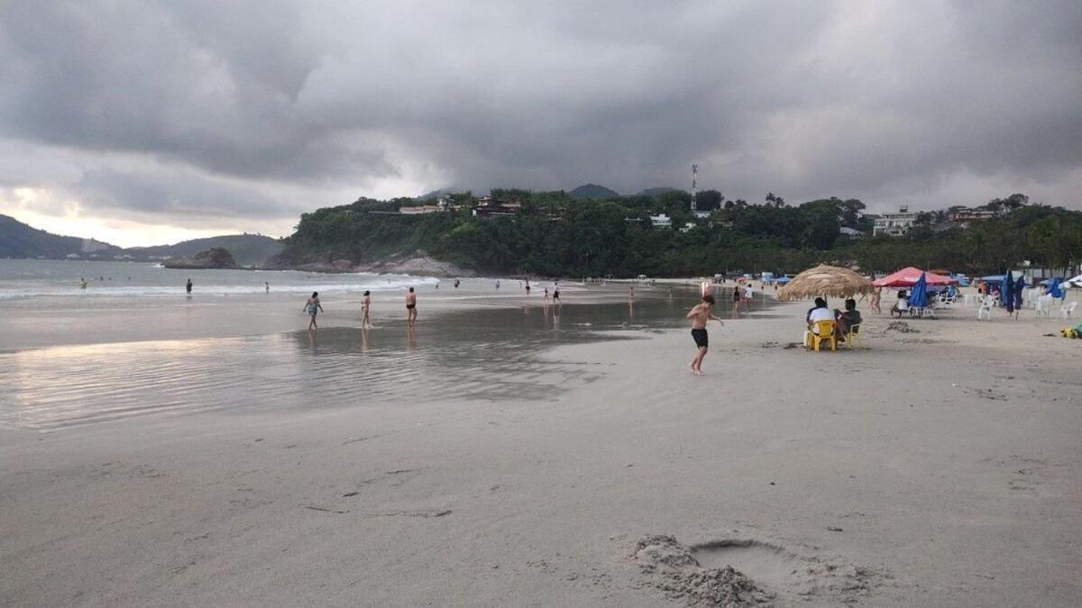 Apartamento Com Ar Cond. Na Praia Grande Ubatuba Exterior foto
